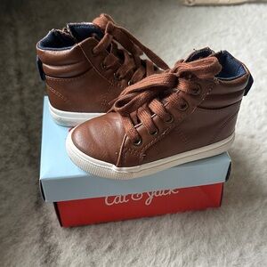 Cat & Jack Kids Brown High-Top Sneakers
